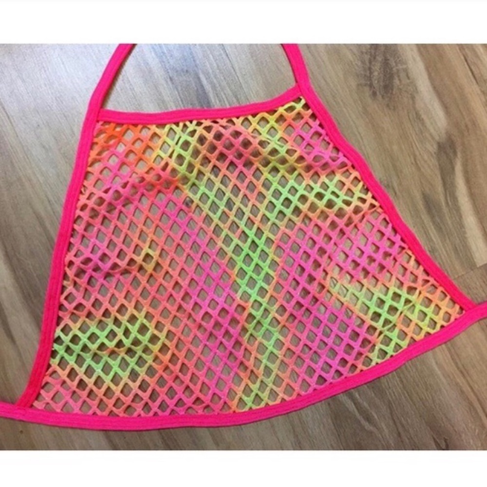 Glitter Mesh Top